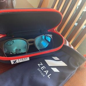 Zeal Optics Windsor Plant-Based Oval Polarized Sunglasses